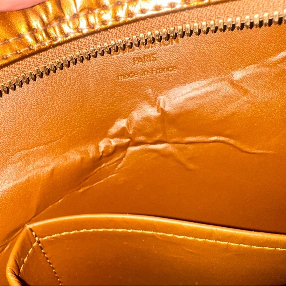 Louis Vuitton Vernis Tompkins Square Satchel – Bronze Patent Leather